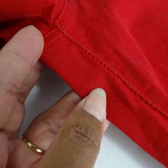 Rue21 Red Super Skinny Jeans Juniors Women Size 5-6 Regular Pockets - Picture 10 of 10